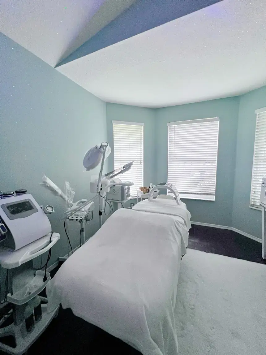 Private appointment-only esthetics studio room at Nova Vita