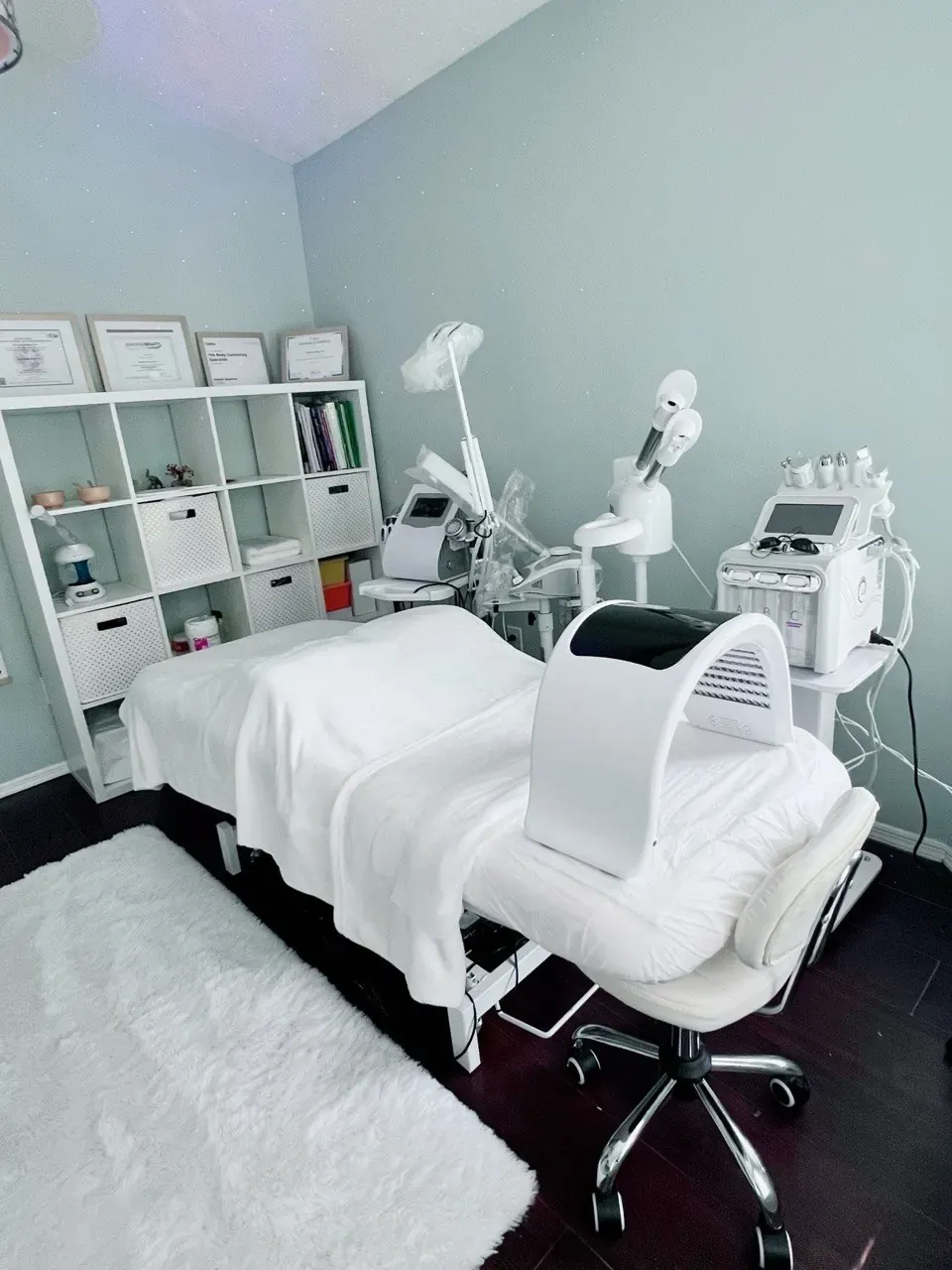 Private treatment room at Nova Vita Esthetics in Lithia, FL